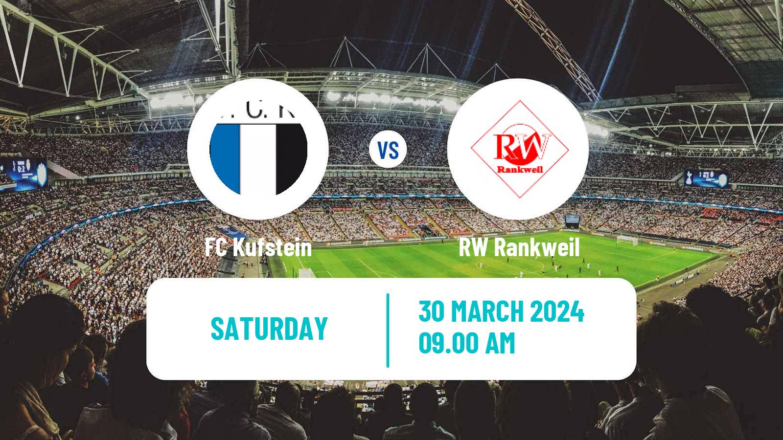 Soccer Austrian Regionalliga West Kufstein - RW Rankweil