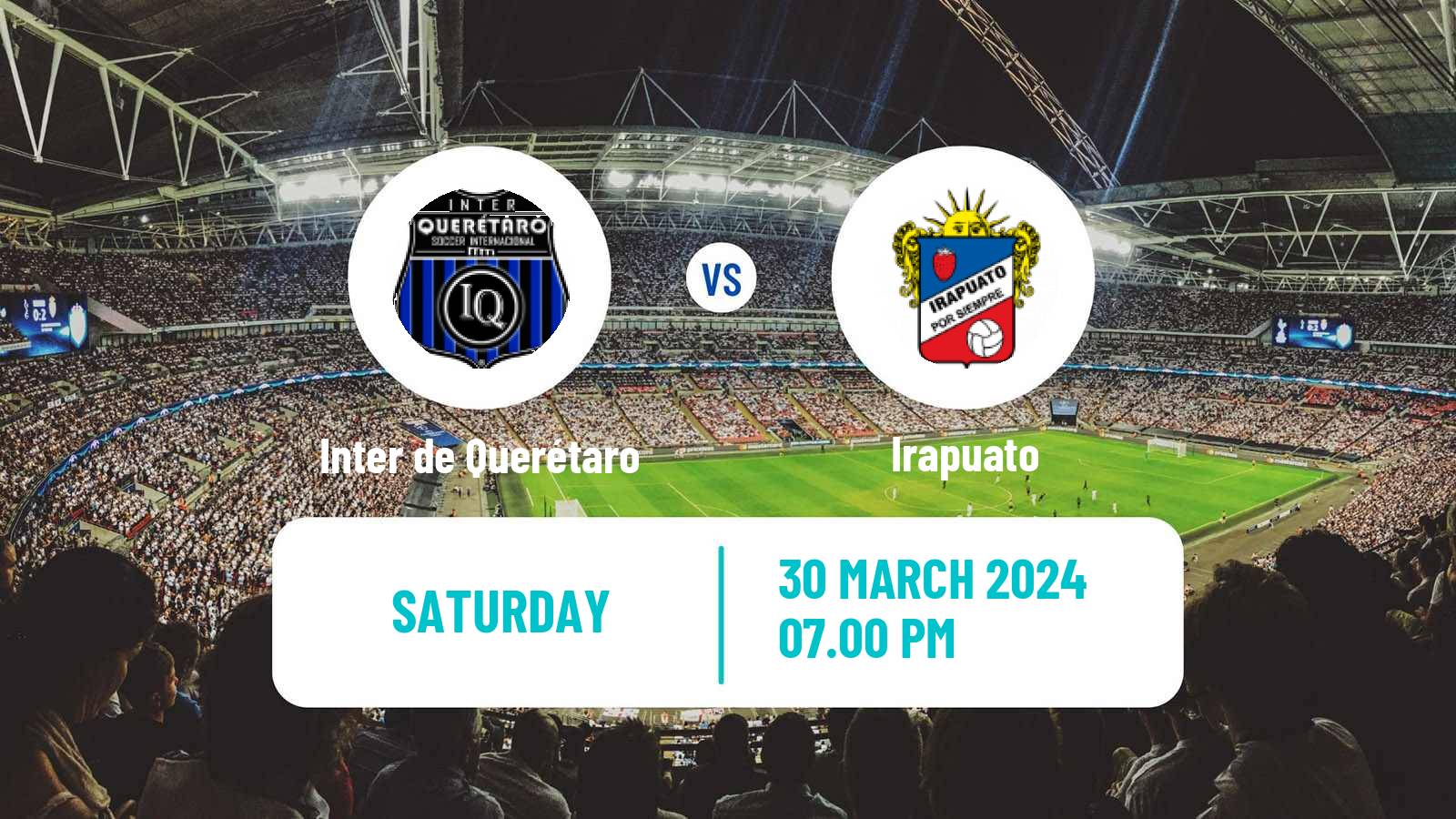 Soccer Mexican Liga Premier Serie A Inter de Querétaro - Irapuato