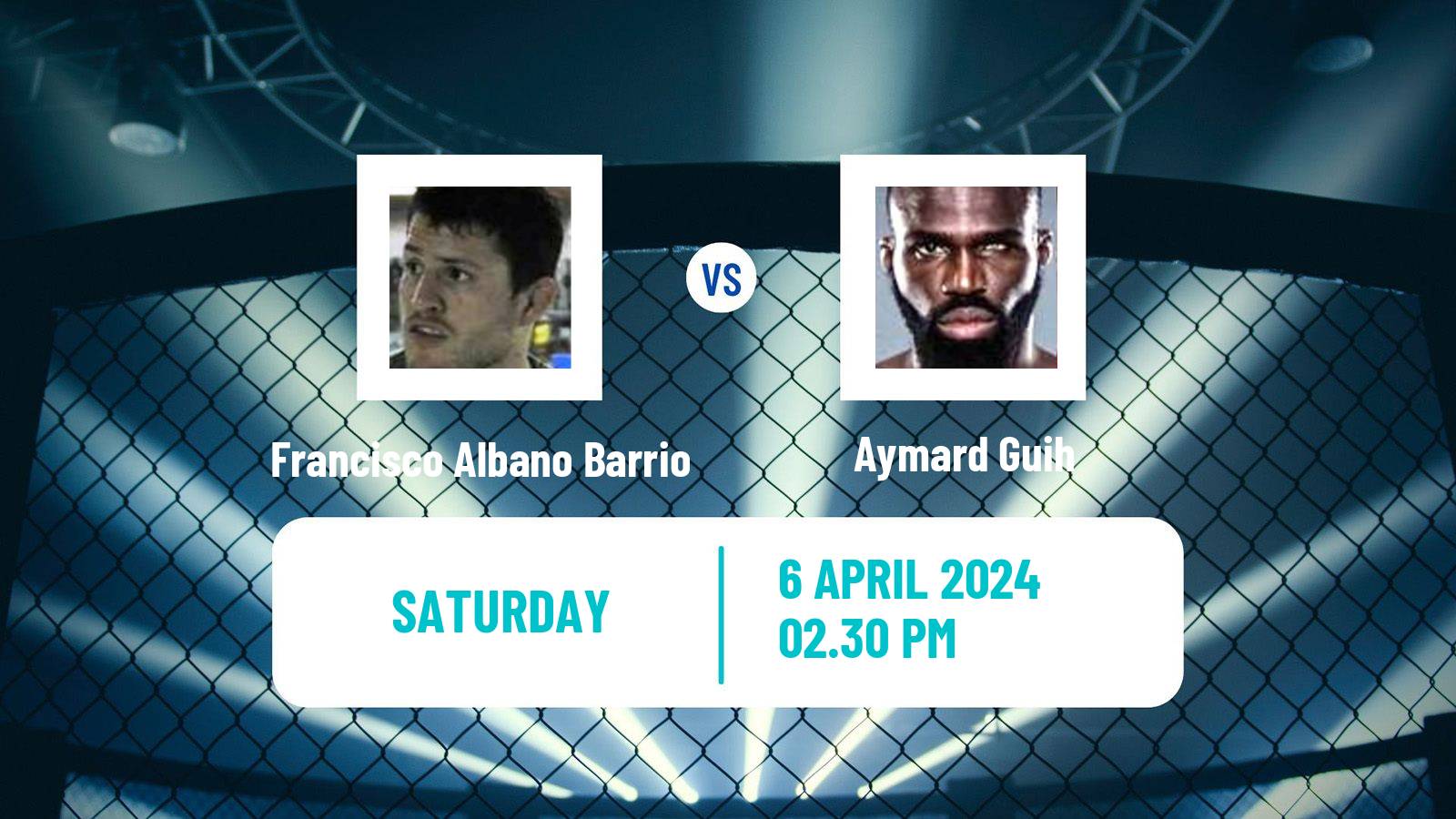 MMA Catchweight Ksw Men Francisco Albano Barrio - Aymard Guih