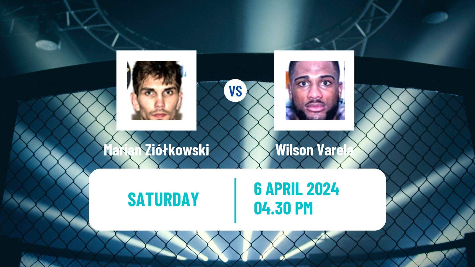 MMA Lightweight Ksw Men Marian Ziółkowski - Wilson Varela