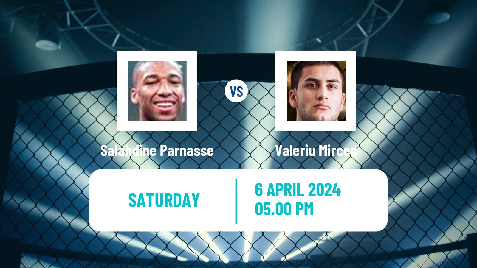 MMA Lightweight Ksw Men Salahdine Parnasse - Valeriu Mircea