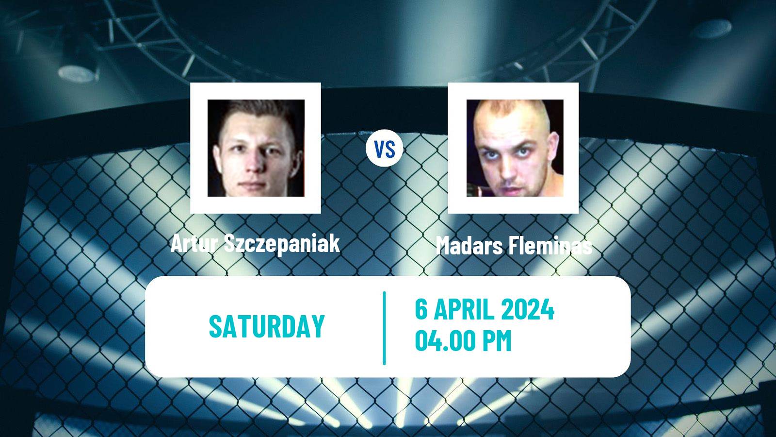 MMA Welterweight Ksw Men Artur Szczepaniak - Madars Fleminas
