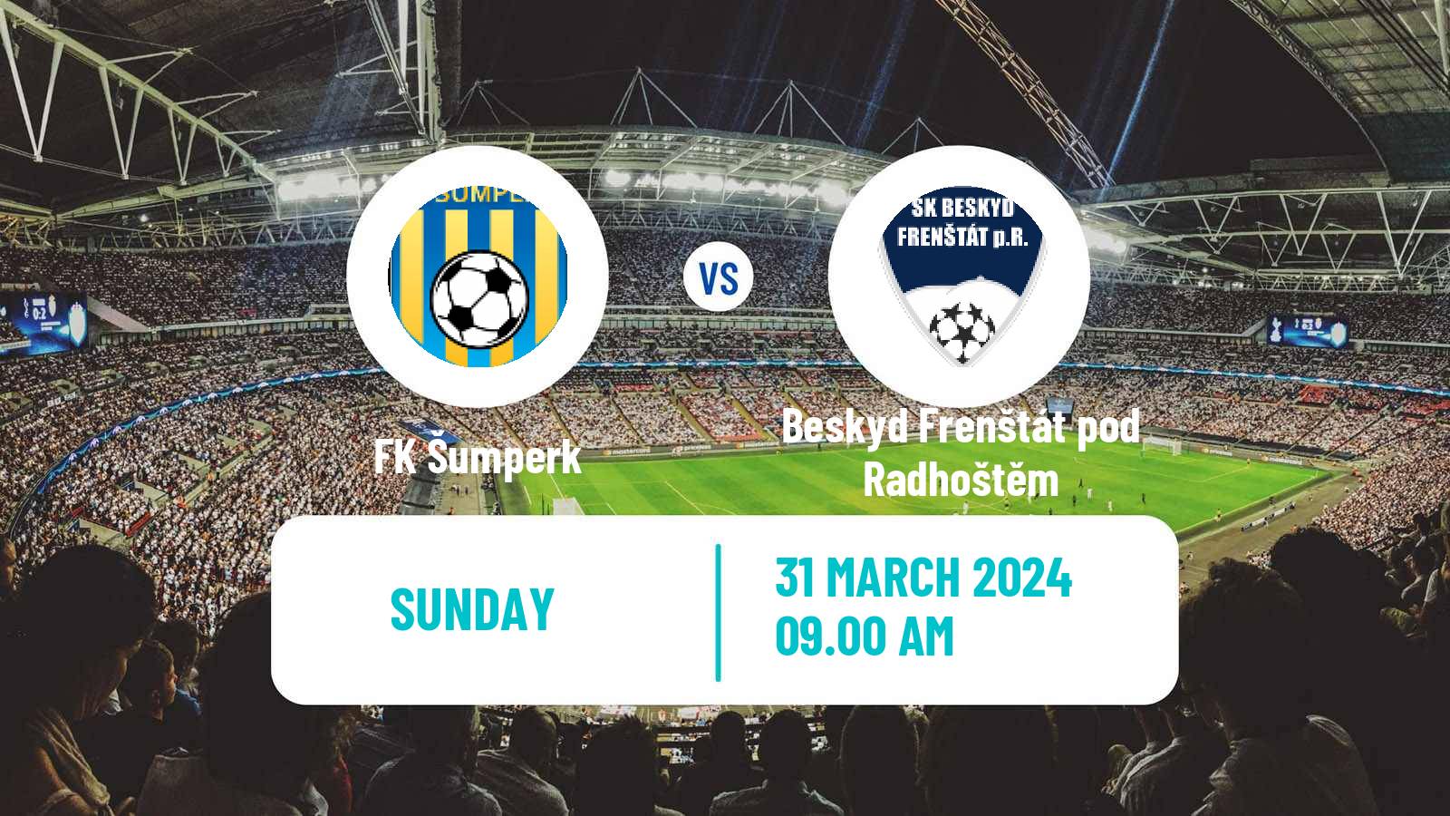 Soccer Czech Division F Šumperk - Beskyd Frenštát pod Radhoštěm