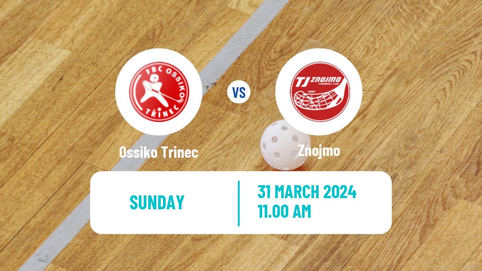 Floorball Czech Extraliga Floorball Women Ossiko Trinec - Znojmo