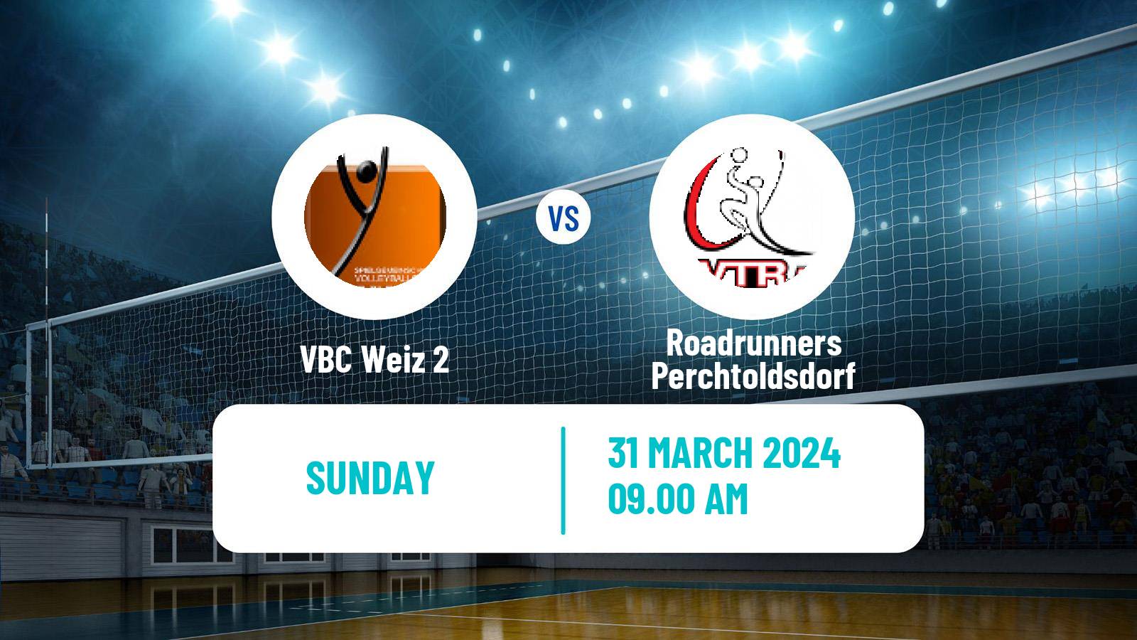Volleyball Austrian 2 Bundesliga Volleyball Weiz 2 - Roadrunners Perchtoldsdorf