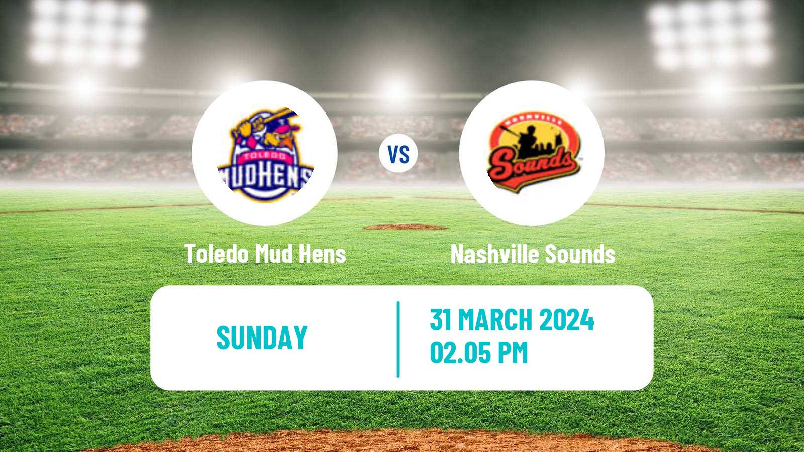 Baseball IL Toledo Mud Hens - Nashville Sounds