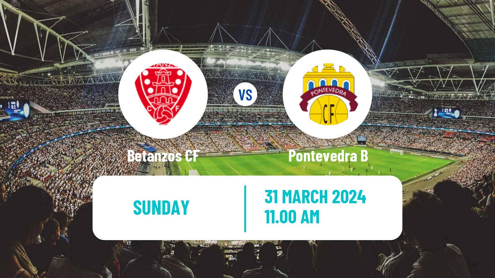 Soccer Spanish Tercera RFEF - Group 1 Betanzos - Pontevedra B
