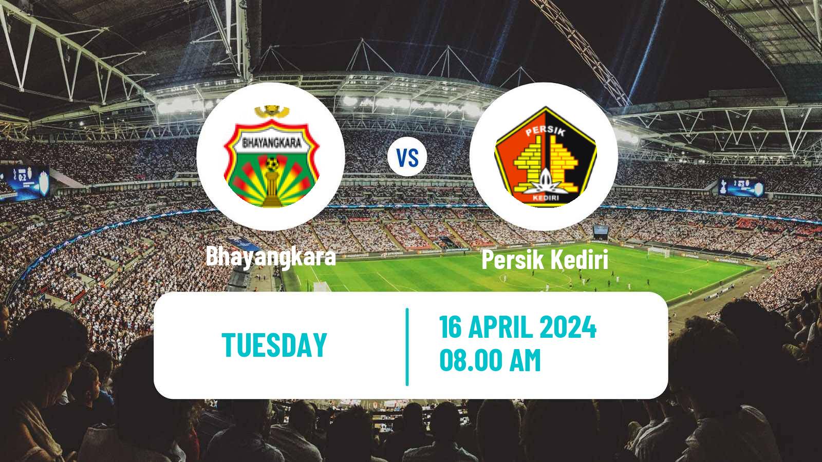Soccer Indonesian Liga 1 Bhayangkara - Persik Kediri