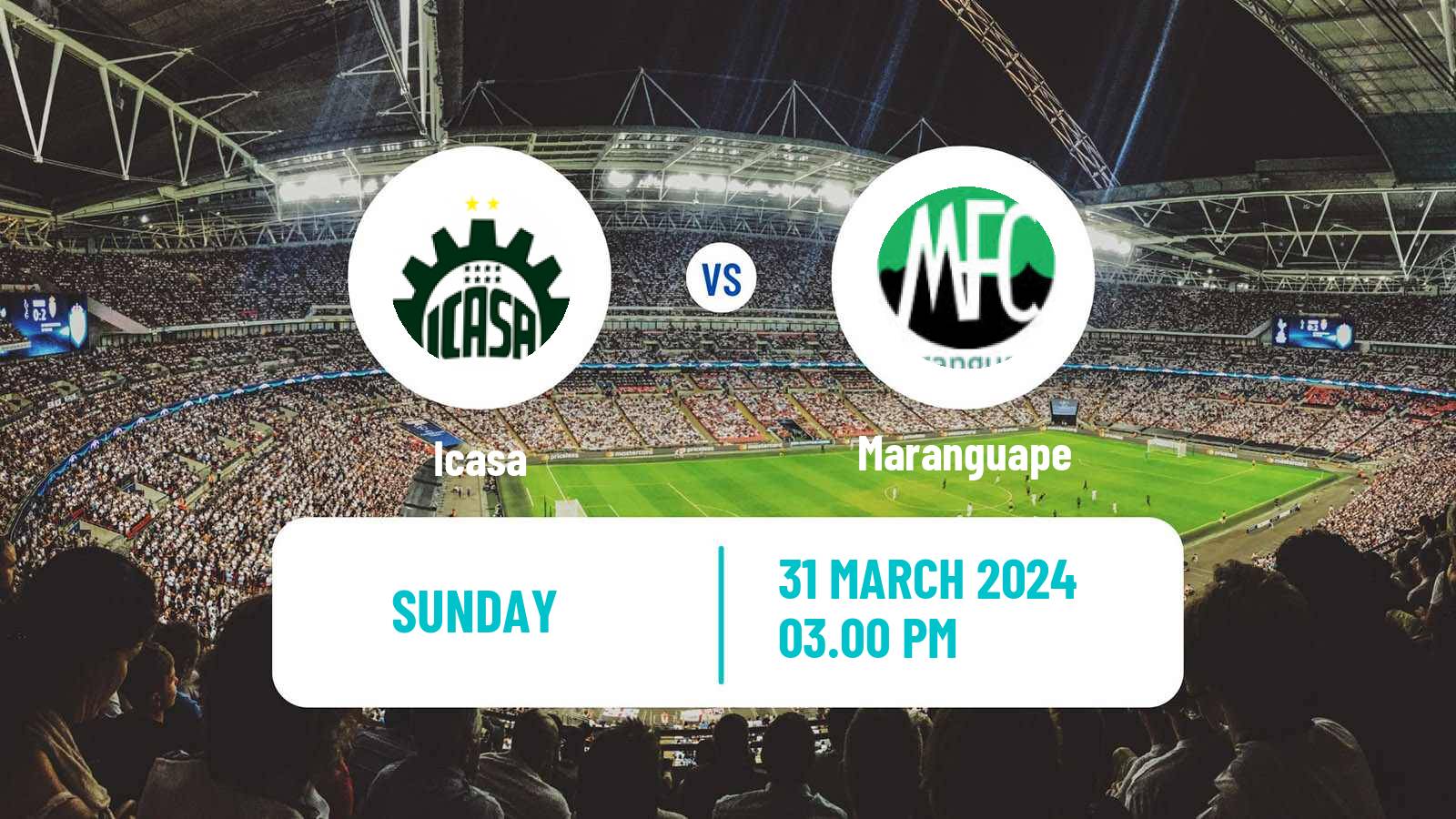 Soccer Brazilian Campeonato Cearense 2 Icasa - Maranguape