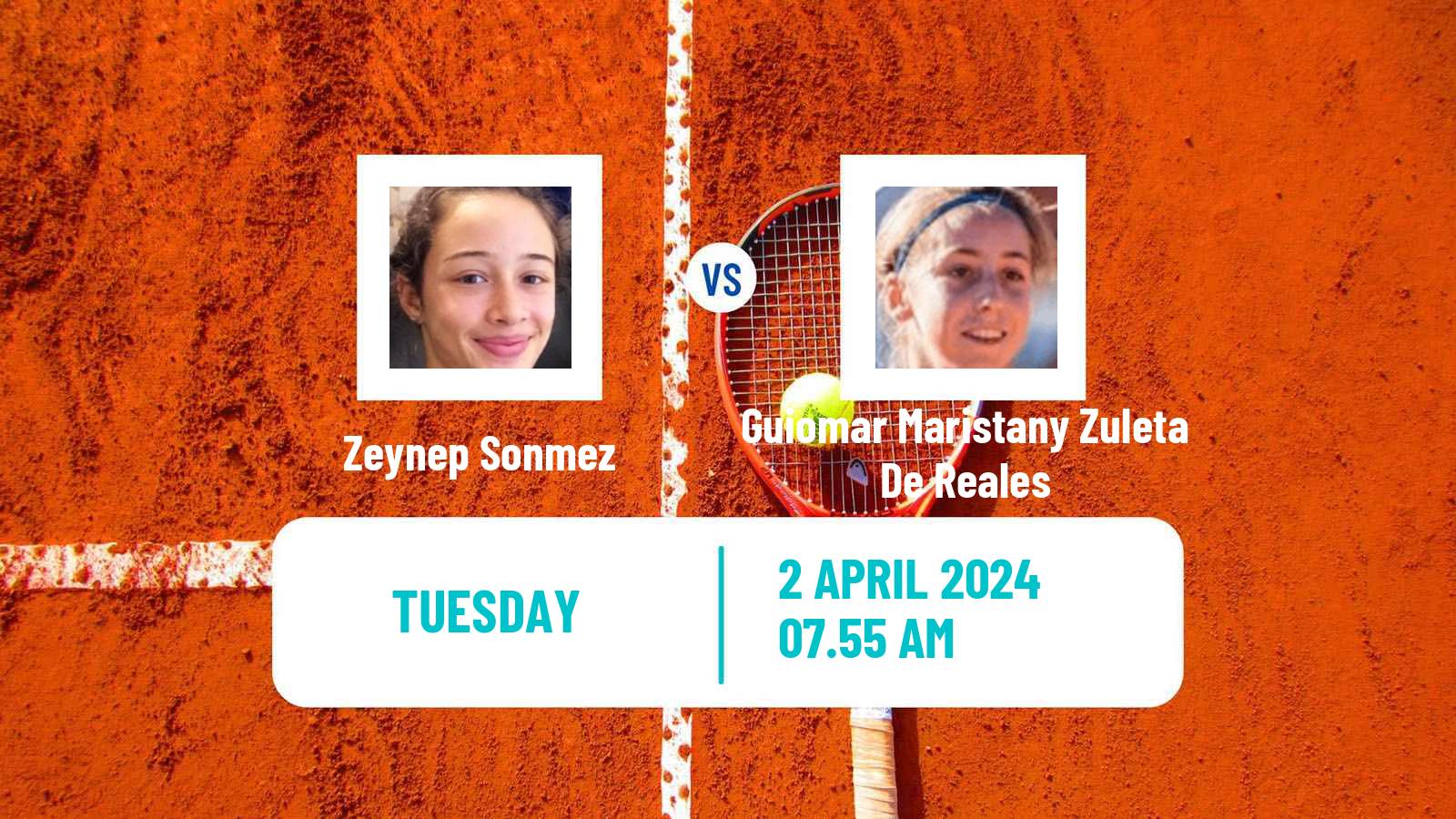 Tennis La Bisbal D Emporda Challenger Women Zeynep Sonmez - Guiomar Maristany Zuleta De Reales