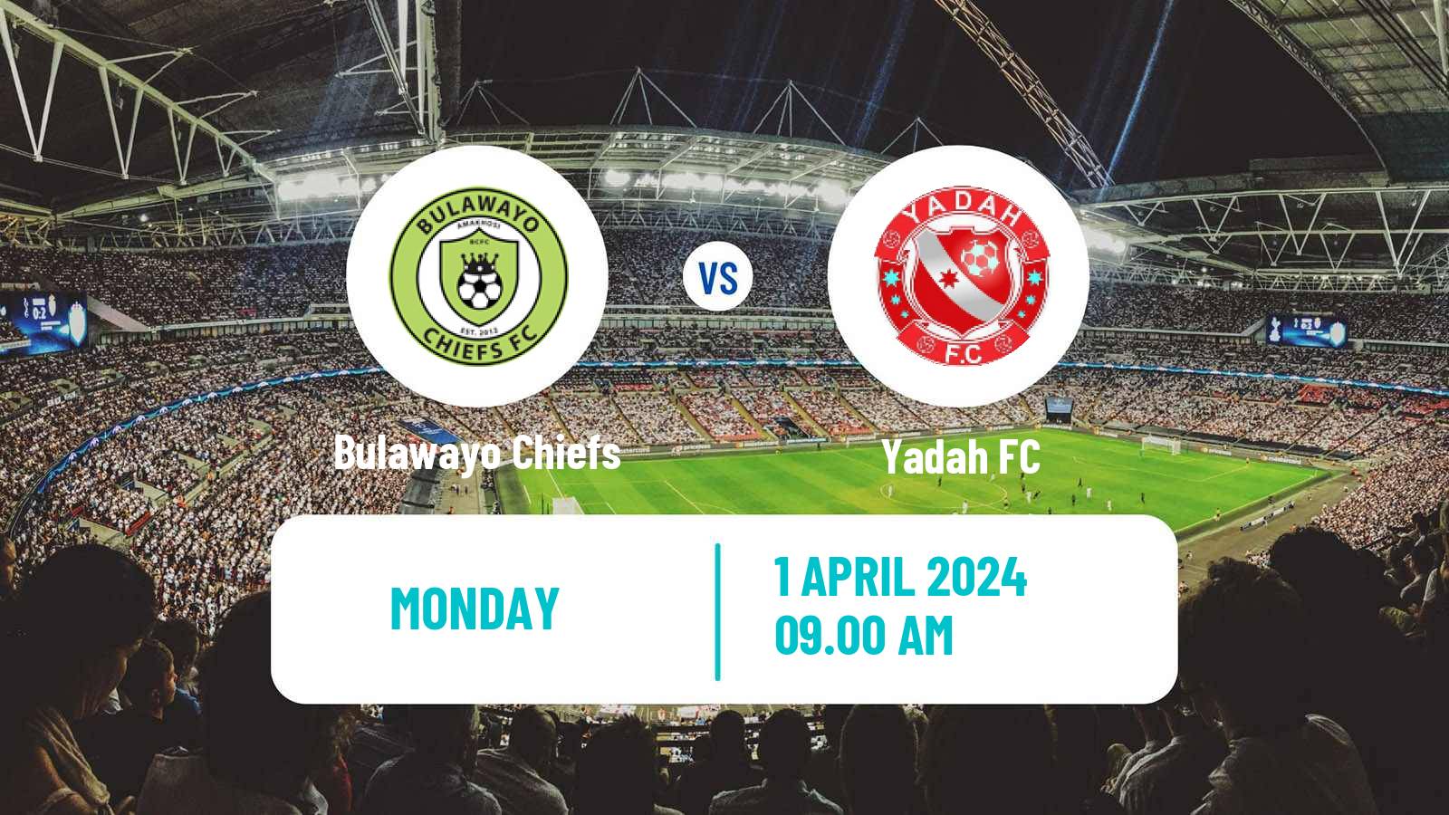 Soccer Zimbabwe Premier League Bulawayo Chiefs - Yadah