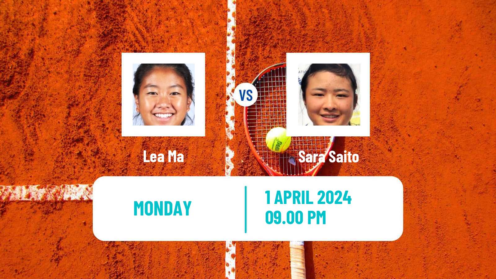 Tennis ITF W50 Kashiwa Women Lea Ma - Sara Saito