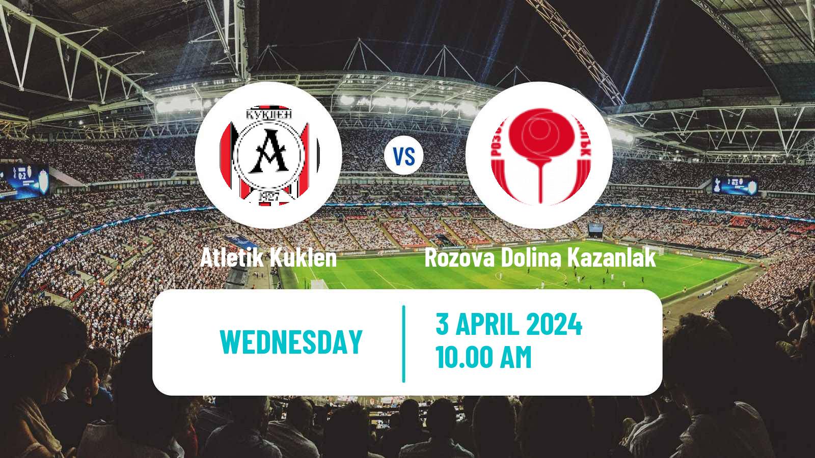 Football Bulgarian Third League - South-East Atletik Kuklen - Rozova Dolina Kazanlak