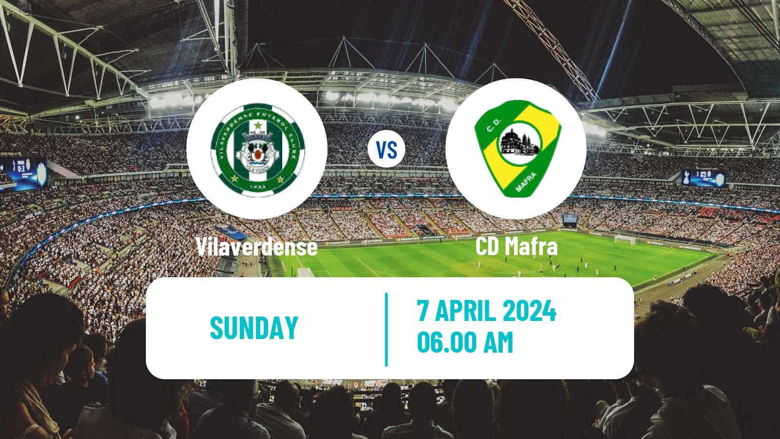Soccer Portuguese Liga 2 Vilaverdense - Mafra