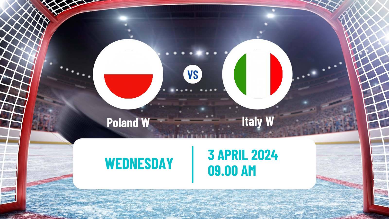 Hockey IIHF World Championship IB Women Poland W - Italy W