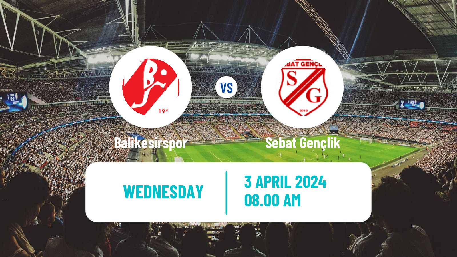 Soccer Turkish 3 Lig Group 4 Balikesirspor - Sebat Gençlik