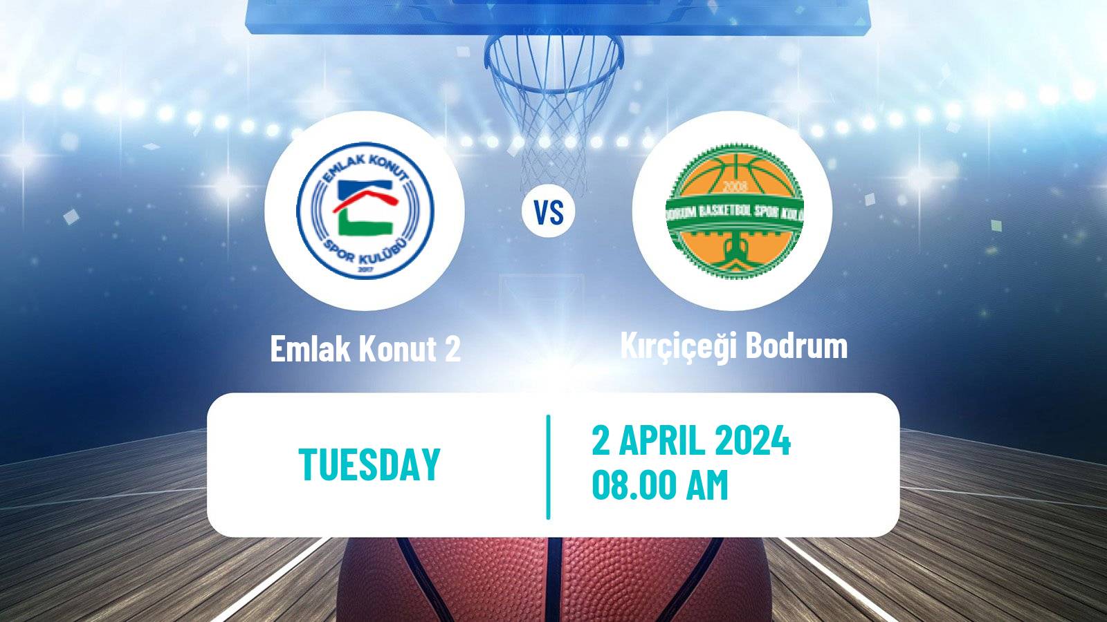 Basketball Turkish TKBL Women Emlak Konut 2 - Kırçiçeği Bodrum