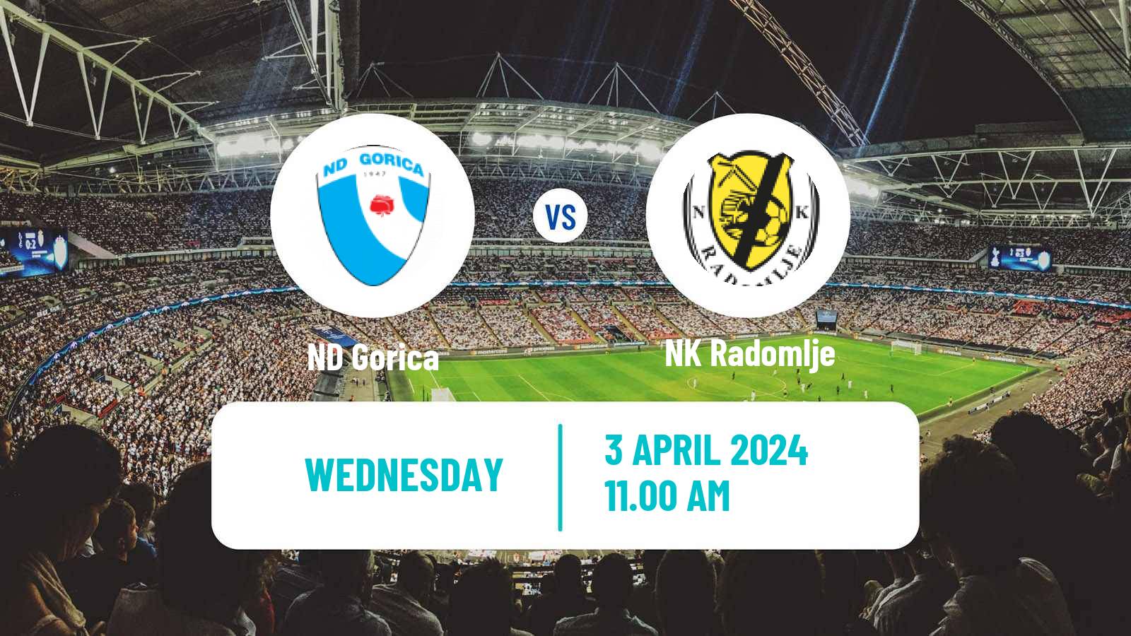 Football Slovenian Cup Gorica - Radomlje