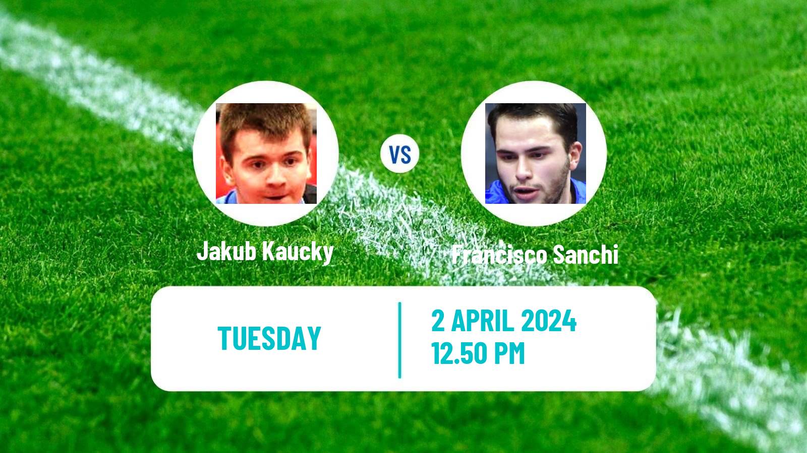 Table tennis Tt Star Series Men Jakub Kaucky - Francisco Sanchi