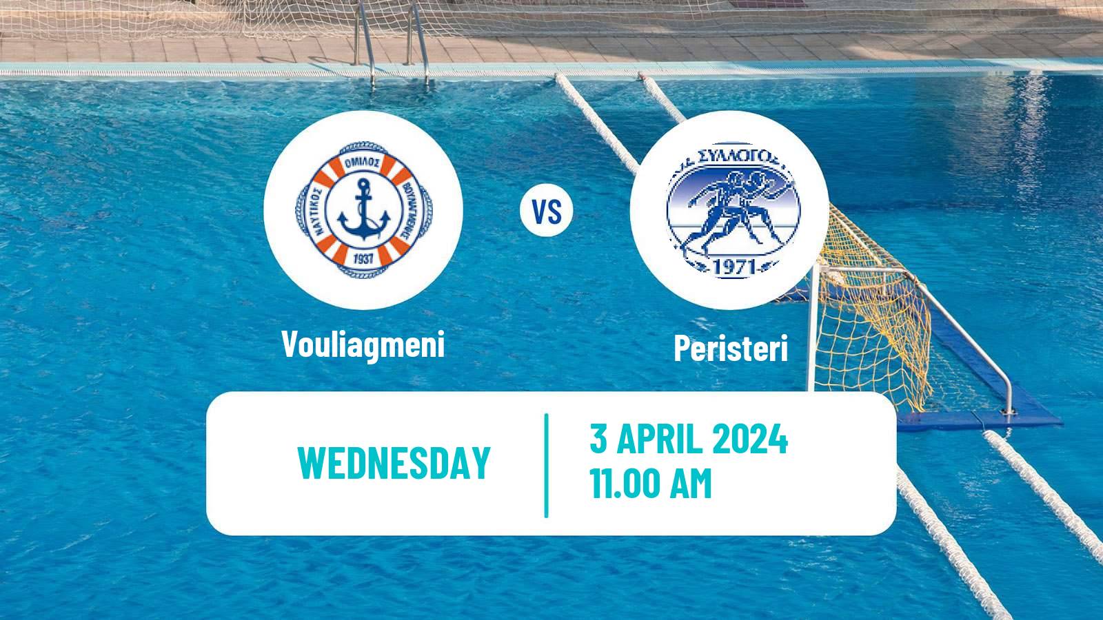 Water polo Greek A1 Water Polo Vouliagmeni - Peristeri