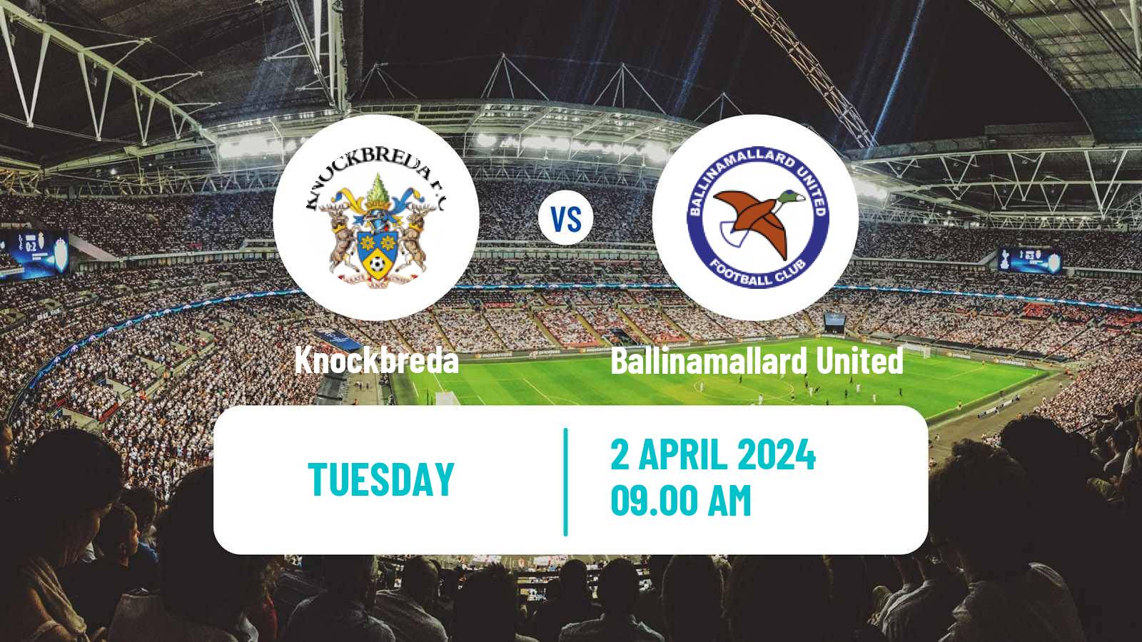 Soccer Northern Irish Championship Knockbreda - Ballinamallard United