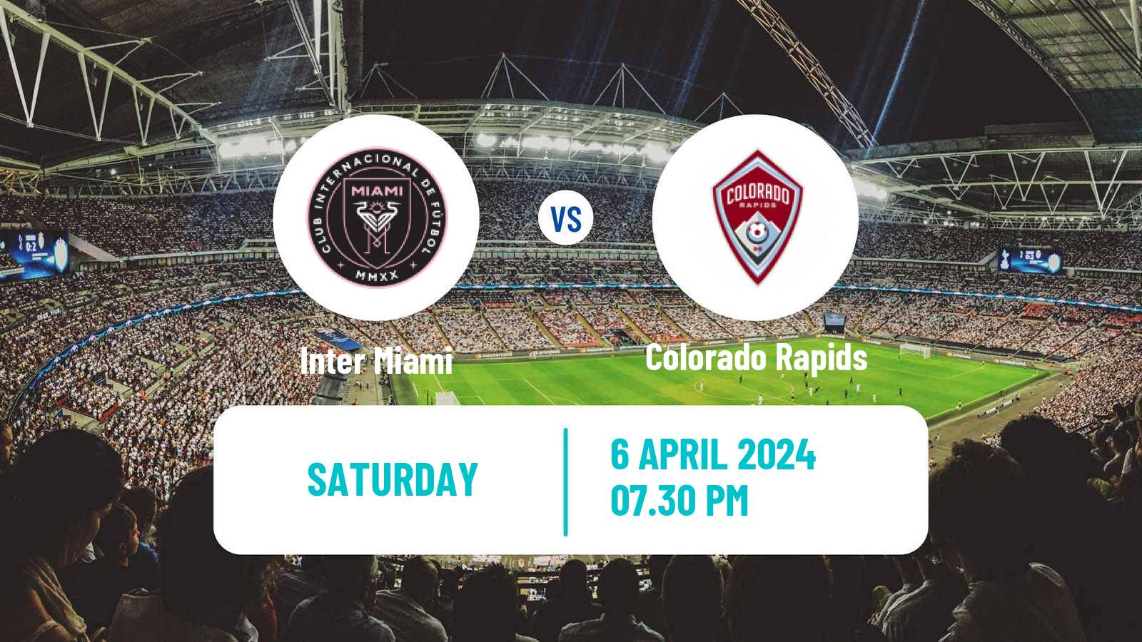 Soccer MLS Inter Miami - Colorado Rapids