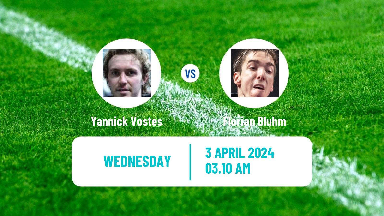 Table tennis Tt Star Series Men Yannick Vostes - Florian Bluhm
