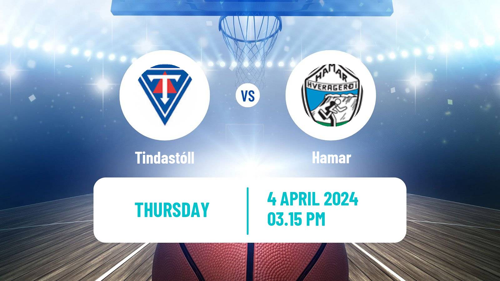 Basketball Icelandic Premier League Basketball Tindastóll - Hamar