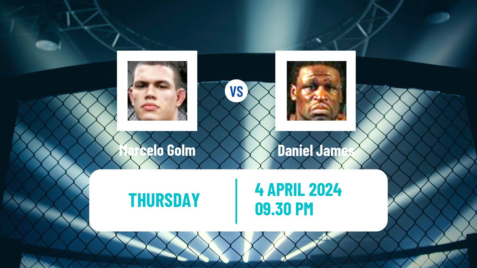 MMA Heavyweight Pfl Men Marcelo Golm - Daniel James