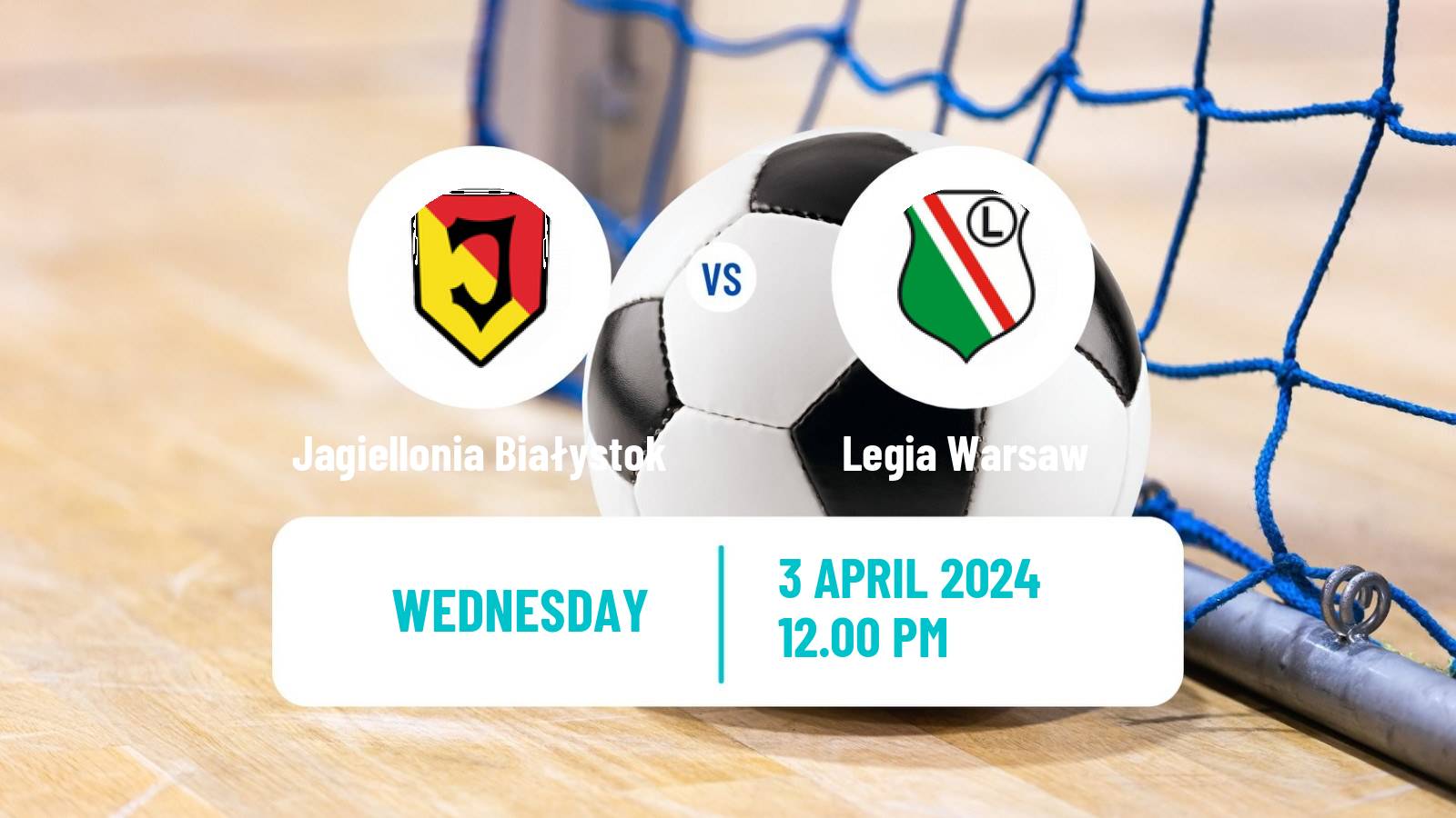 Futsal Polish Ekstraklasa Futsal Jagiellonia Białystok - Legia Warsaw