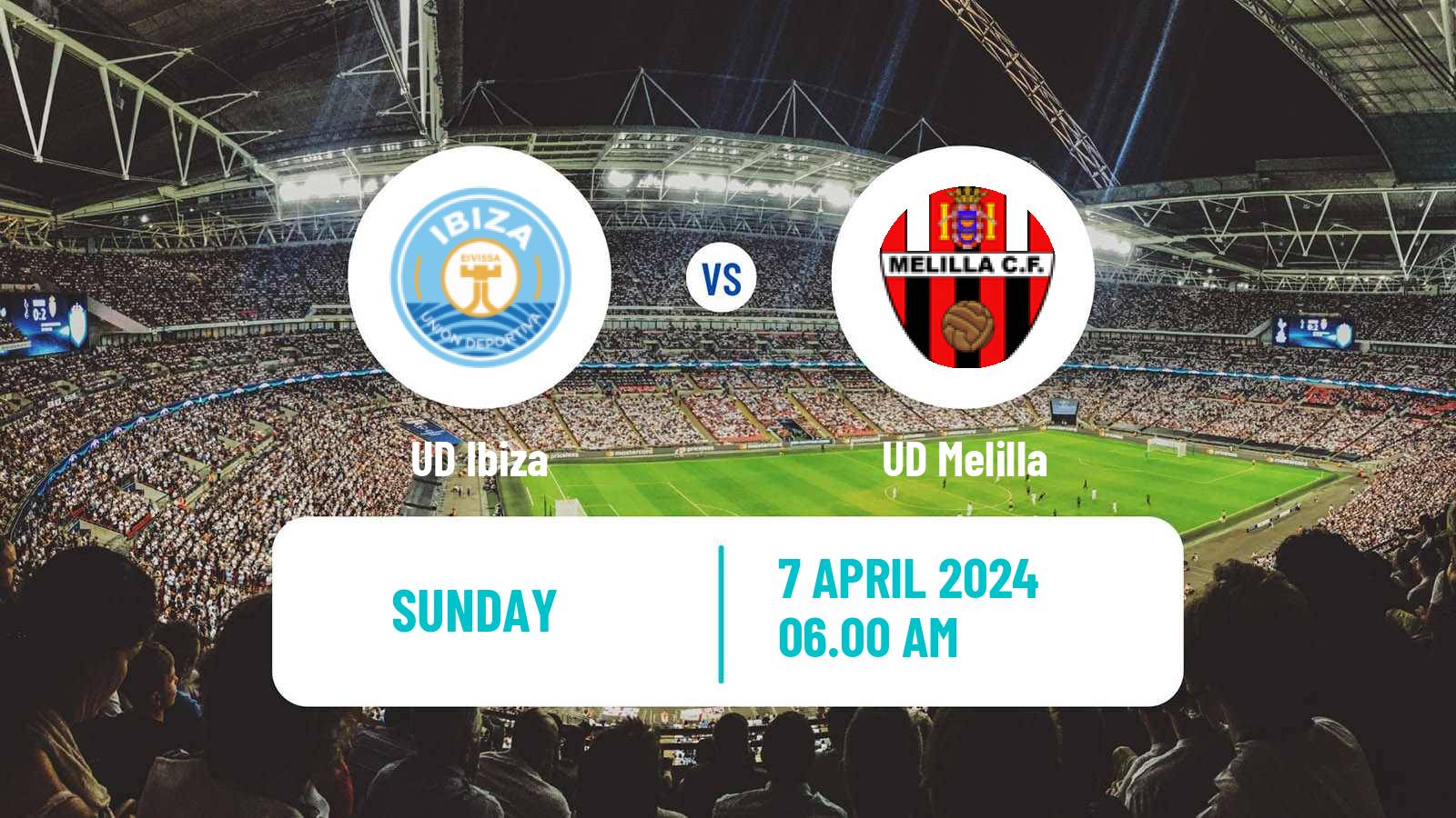 Soccer Spanish Primera RFEF Group 2 Ibiza - Melilla
