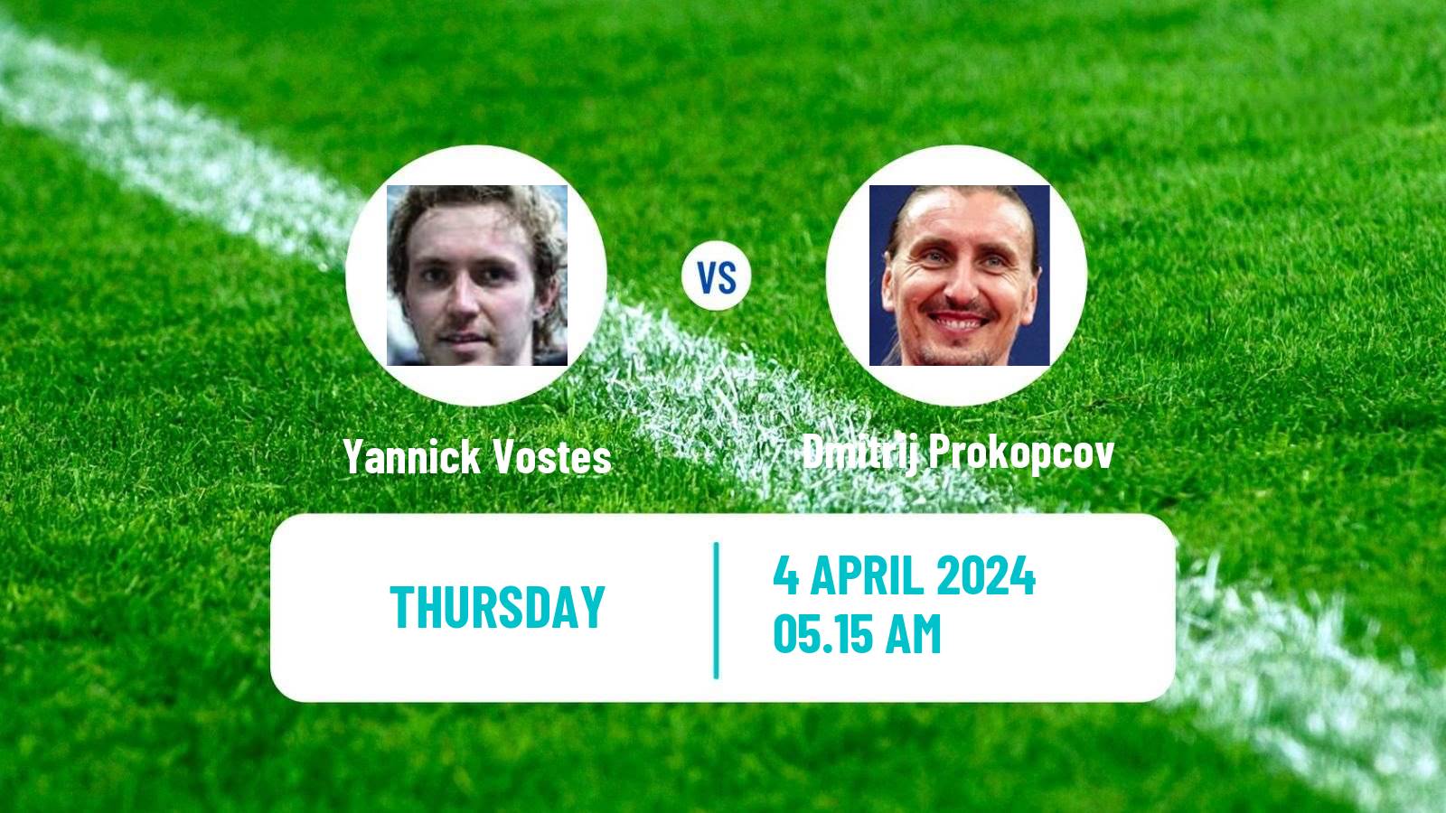 Table tennis Tt Star Series Men Yannick Vostes - Dmitrij Prokopcov