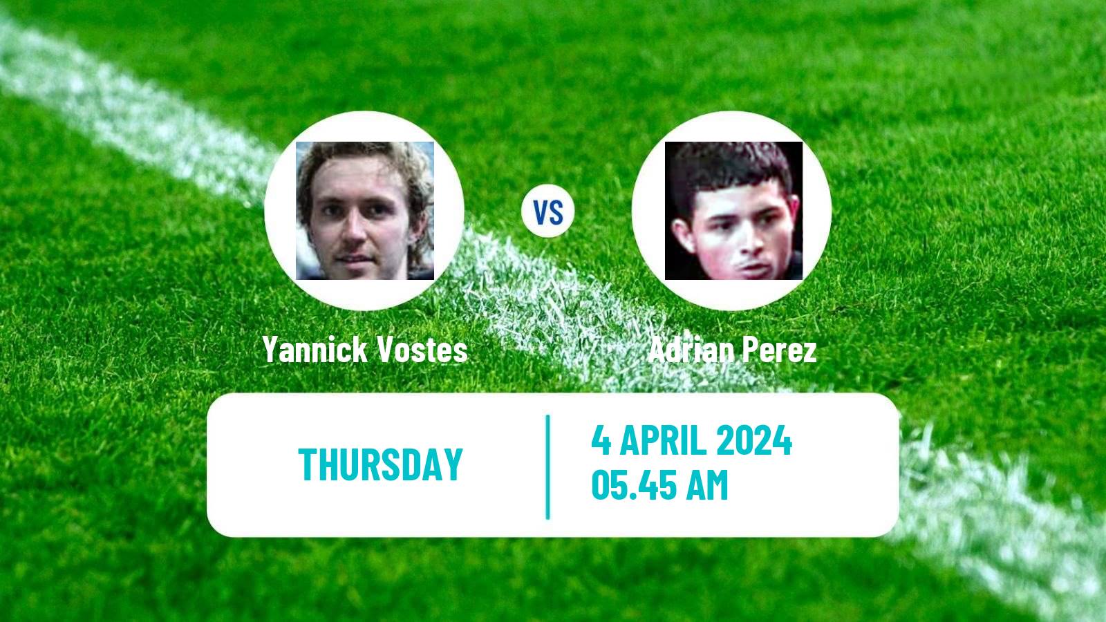 Table tennis Tt Star Series Men Yannick Vostes - Adrian Perez