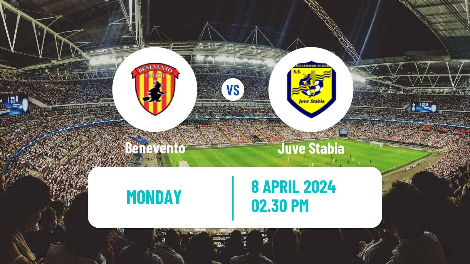 Football Italian Serie C Group C Benevento - Juve Stabia