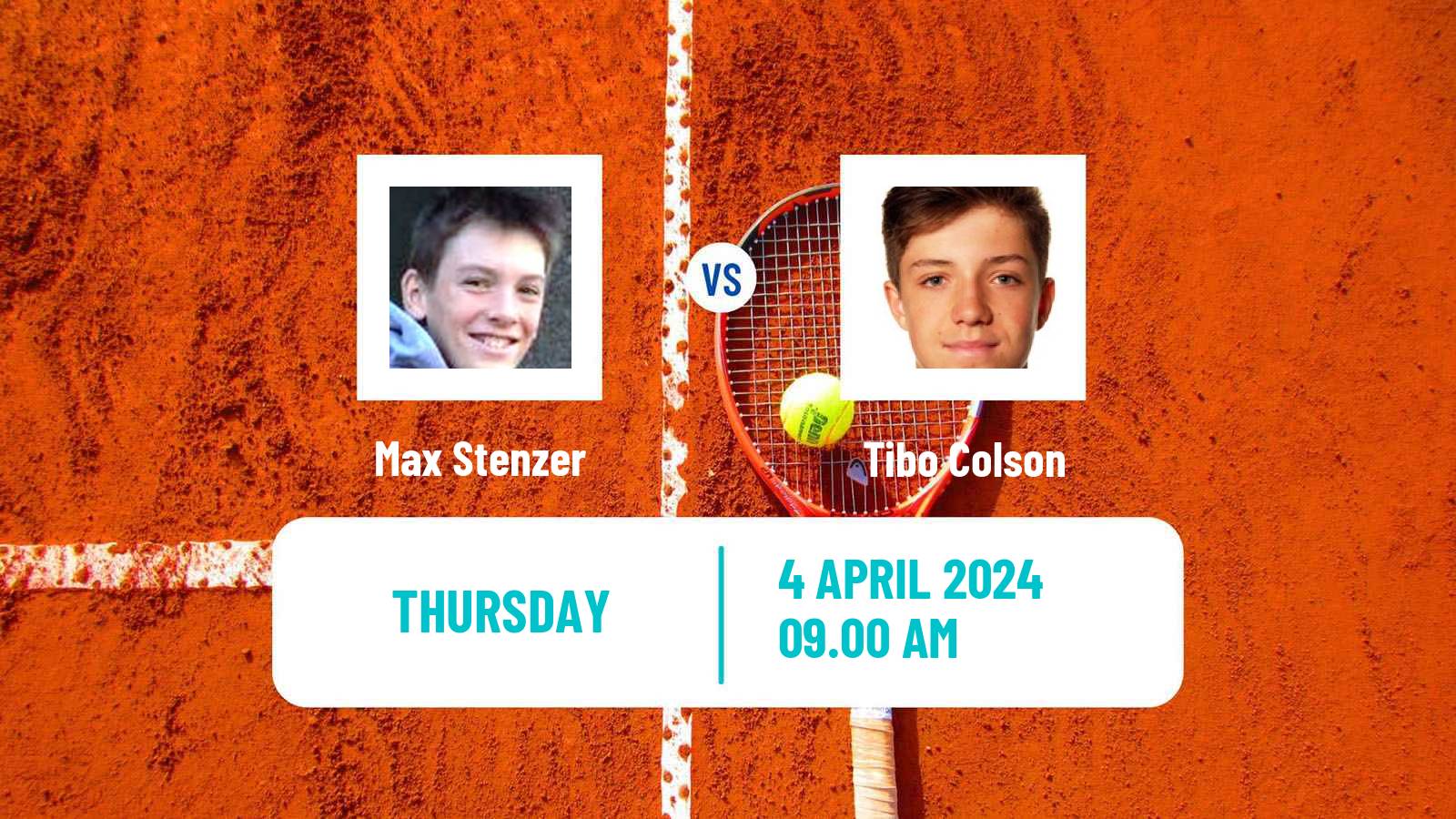 Tennis ITF M15 Lons Le Saunier Men Max Stenzer - Tibo Colson