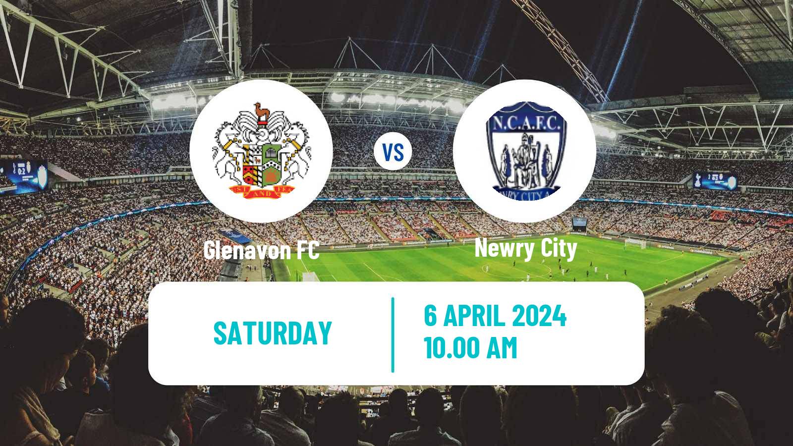 Football Northern Irish Premiership Glenavon - Newry City