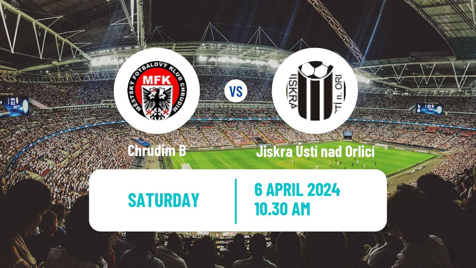Soccer Czech Division C Chrudim B - Jiskra Ústí nad Orlicí
