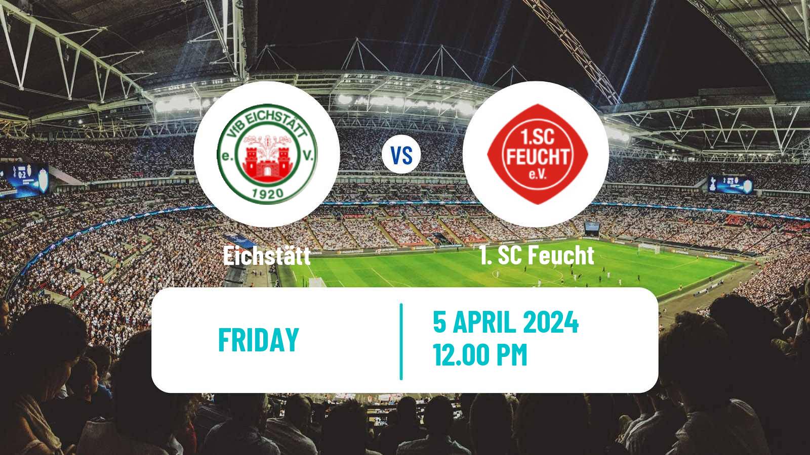 Soccer German Oberliga Bayern Nord Eichstätt - Feucht