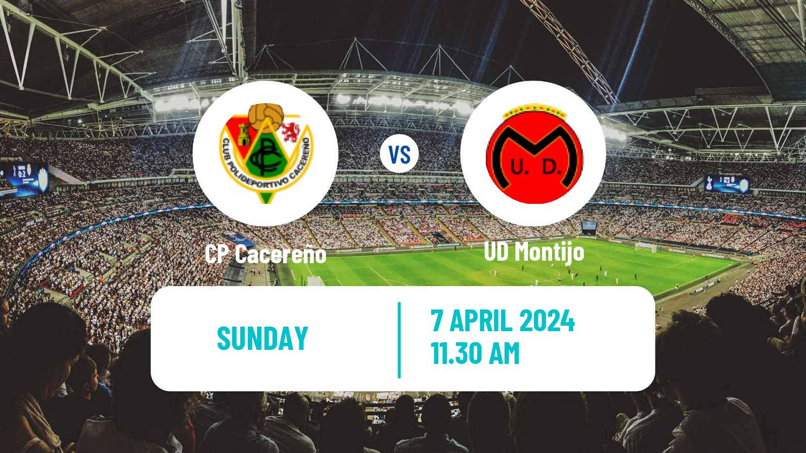 Soccer Spanish Segunda RFEF - Group 5 Cacereño - Montijo