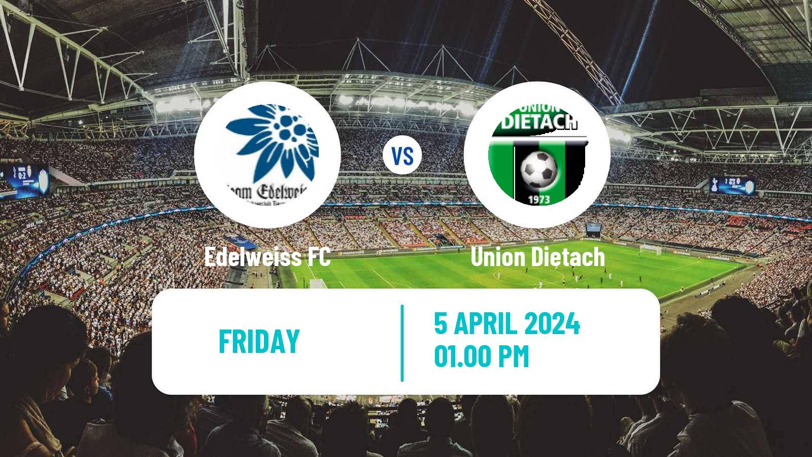 Soccer Austrian Landesliga Oberosterreich Edelweiss - Union Dietach