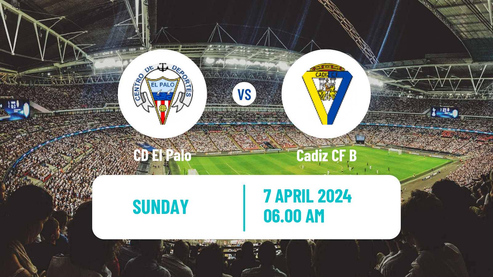 Football Spanish Segunda RFEF - Group 4 El Palo - Cadiz CF B