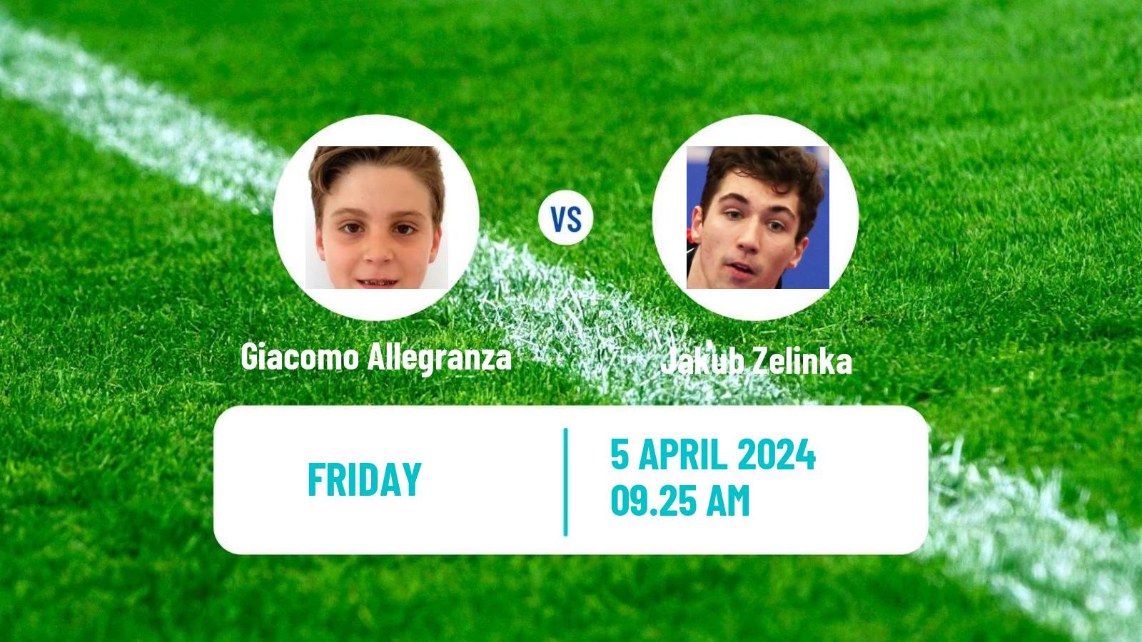 Table tennis Tt Star Series Men Giacomo Allegranza - Jakub Zelinka