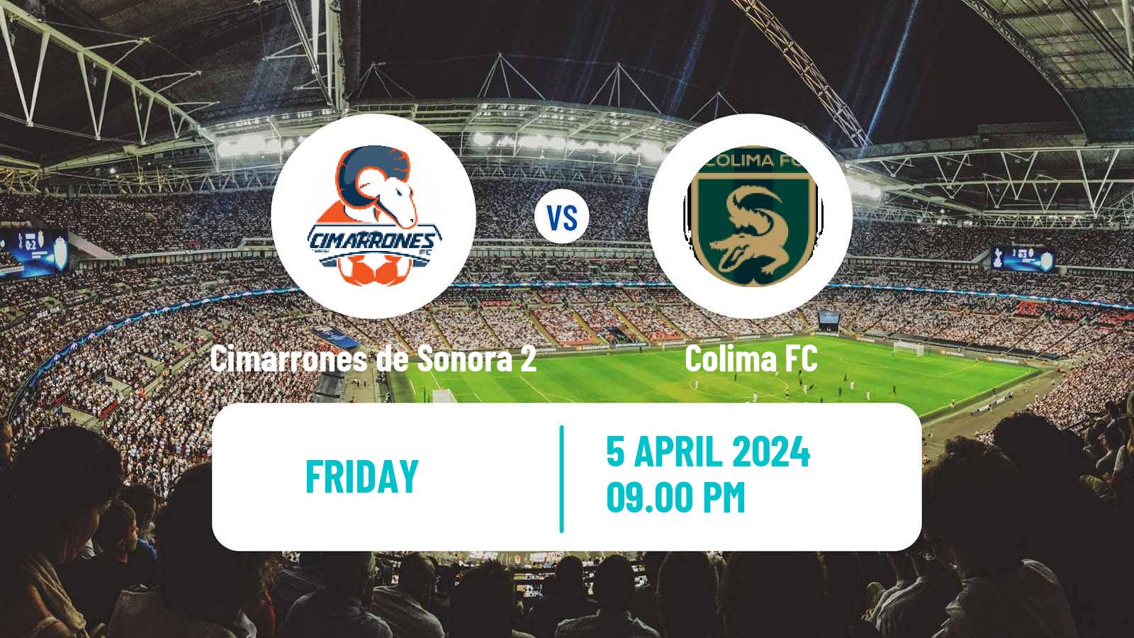 Soccer Mexican Liga Premier Serie A Cimarrones de Sonora 2 - Colima