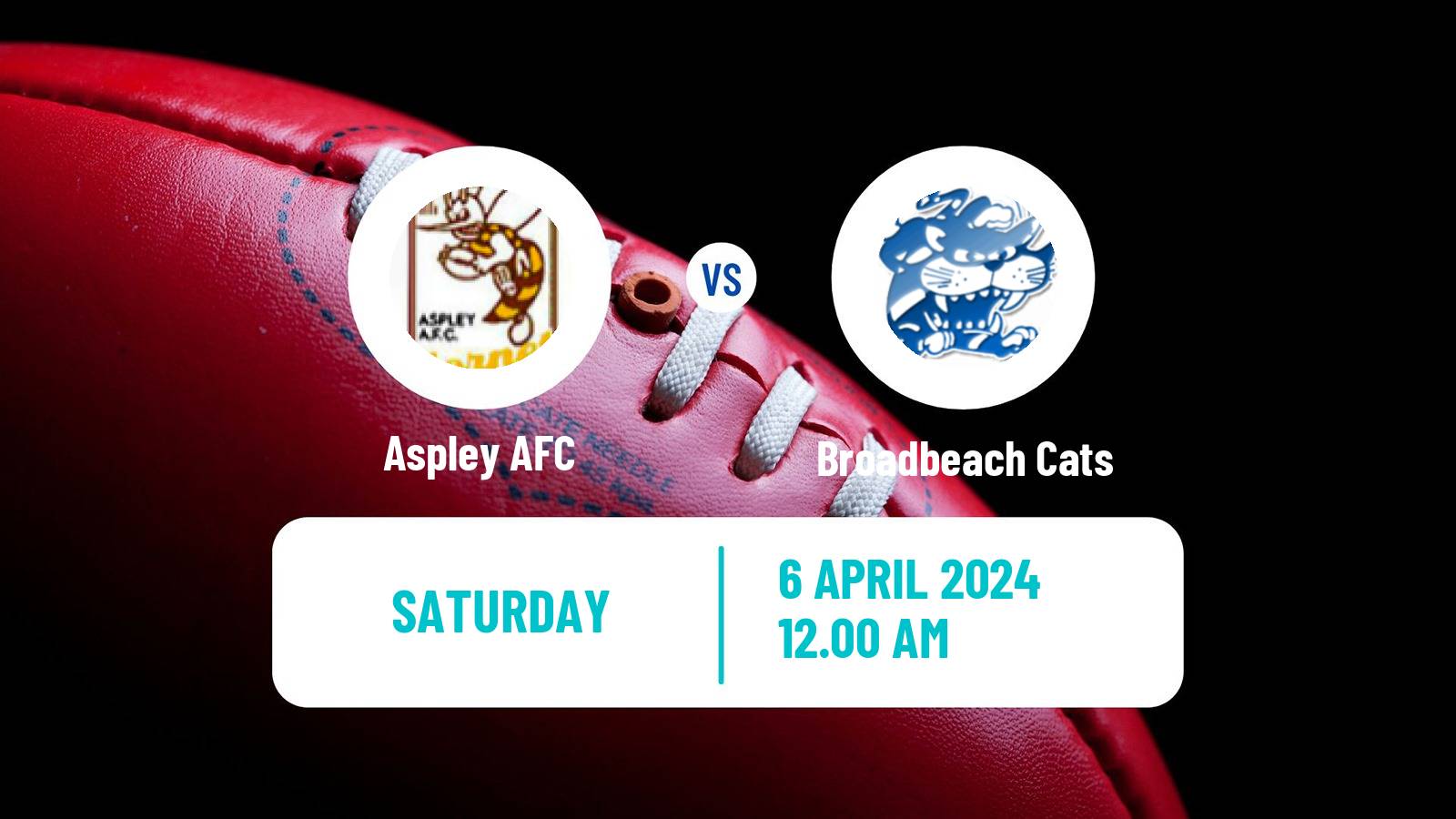 Aussie rules QAFL Aspley - Broadbeach Cats