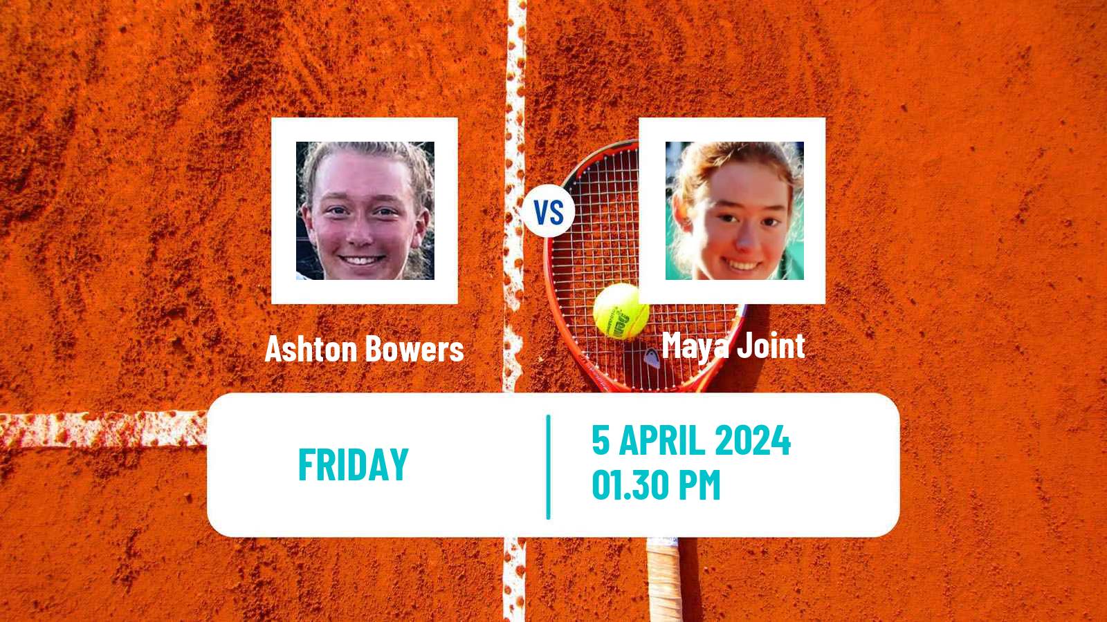 Tennis ITF W35 Jackson Ms Women Ashton Bowers - Maya Joint