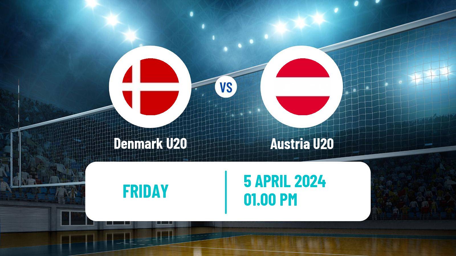 Volleyball European Championship U20 Volleyball Denmark U20 - Austria U20