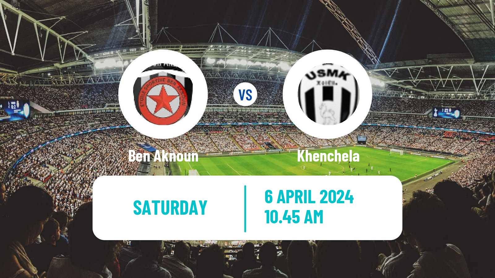 Soccer Algerian Ligue 1 Ben Aknoun - Khenchela