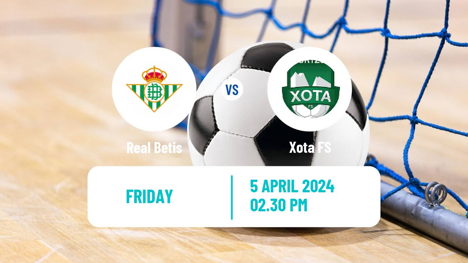 Futsal Spanish Primera Division Futsal Real Betis - Xota