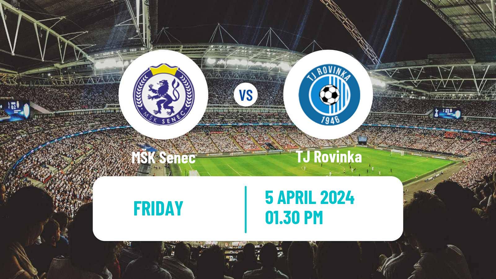 Soccer Slovak 4 Liga Bratislava MŠK Senec - Rovinka