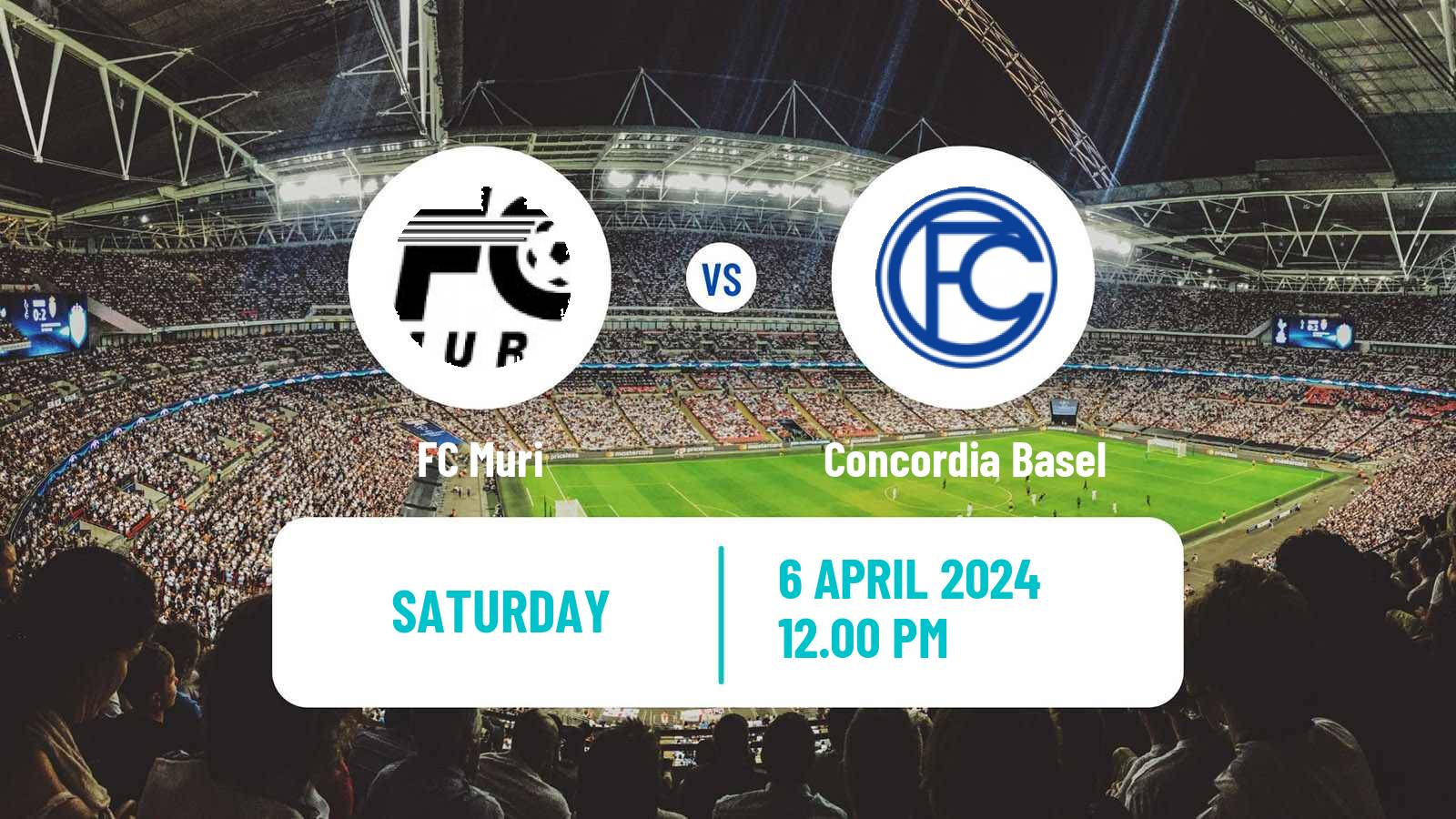Soccer Swiss 1 Liga Classic Group 2 Muri - Concordia Basel